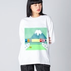 かぼちゃ屋の銭湯 Big Long Sleeve T-Shirt