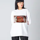 肴市のふわふわの鰻様 Big Long Sleeve T-Shirt