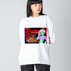 人間製作所(人間レストラン)のKABUKICHO アヤコ Big Long Sleeve T-Shirt