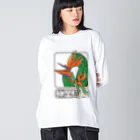 冥王星の極楽鳥花（カラー） Big Long Sleeve T-Shirt