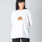 sumica 4 Uのトマトチーズトースト Big Long Sleeve T-Shirt