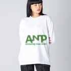 𝙉𝙤𝙗𝙪’𝙨 𝙁𝙖𝙘𝙩𝙧𝙮のamazing new plan 2 ビッグシルエットロングスリーブTシャツ