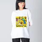 瑠璃/Ruriのシンセカイカタツムリ Big Long Sleeve T-Shirt