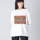 SPOOPY TOWNのQuadruple Big Long Sleeve T-Shirt