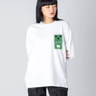 紀念堂のTS-Oversize Big Long Sleeve T-Shirt