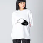 SAIWAI DESIGN STOREのスピリチュアル・ヒーリング Big Long Sleeve T-Shirt