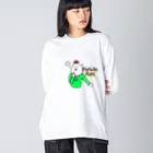 じゃむ工房のじゃがいもとり天 Big Long Sleeve T-Shirt