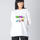 モクサイ.comのちゃぶ台・モクサイ・大喝采 Big Long Sleeve T-Shirt