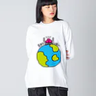 ゆるいせかいのゆるいせかい Big Long Sleeve T-Shirt