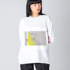 loveのかくれんぼくま ビッグシルエットロングスリーブTシャツ