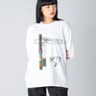 新商品PTオリジナルショップのWTBと電柱（高崎エリア） Big Long Sleeve T-Shirt