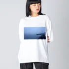 yasucal-535のmontauk port ビッグシルエットロングスリーブTシャツ