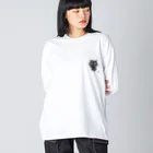 ColorfuLにゃんこのうちの黒ネコさん Big Long Sleeve T-Shirt