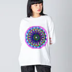 パコカリの幾何学神聖なる Big Long Sleeve T-Shirt
