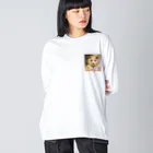 わたぼこりプ•リンのキンクマぷりんくん Big Long Sleeve T-Shirt