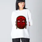 NEOTOKYO支店の赤地蔵くん Big Long Sleeve T-Shirt