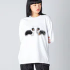 しぇるーののトライ＆ブルーマール Big Long Sleeve T-Shirt