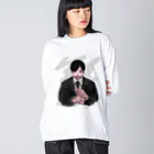 やとかshopの「forget」　やとか Big Long Sleeve T-Shirt