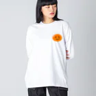 ★Panda Cafe★の目玉焼き★Sunny-side up Big Long Sleeve T-Shirt