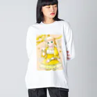 かわいいもののおみせ　いそぎんちゃくの🌼 Big Long Sleeve T-Shirt