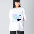 滑車屋のうさはむ Big Long Sleeve T-Shirt