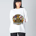 バンバンバンコク_オリジナルショップのバンバンバンコク（定番） Big Long Sleeve T-Shirt