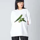 脂身通信Ｚのオクラ_2106 Big Long Sleeve T-Shirt