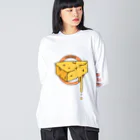 ミトニコロトのCheeeese Big Long Sleeve T-Shirt