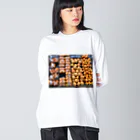 EijiPonの柑橘系 Big Long Sleeve T-Shirt