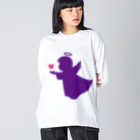 フォーヴァのエンジェル Big Long Sleeve T-Shirt