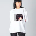 ALCOHOLICのウルフちゃん Big Long Sleeve T-Shirt