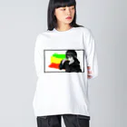 R_HVのあ Big Long Sleeve T-Shirt