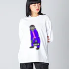 マルニカスタムの魔麗愚魔（マレーグマ） Big Long Sleeve T-Shirt