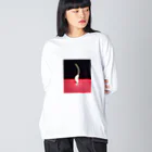 紅クラゲの自立ニンニク Big Long Sleeve T-Shirt