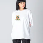 つぶっちーズのスケボーつぶっちと人。 Big Long Sleeve T-Shirt