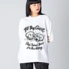 FF Dog Connect チャリティショップのFF Dog Connectチャリティ Big Long Sleeve T-Shirt