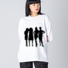 UNchan(あんちゃん)    ★unlimited chance★の４LGBT back4 Big Long Sleeve T-Shirt
