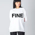 TOKYO LOGOSHOP 東京ロゴショップのFINE-ファイン- Big Long Sleeve T-Shirt