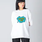 psychodoughnutsのラバブルボーイ ビッグシルエットロングスリーブTシャツ