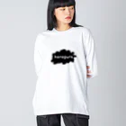 Y.Wooody35のharaguro ビッグシルエットロングスリーブTシャツ