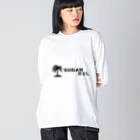 Sugar OilのSugar Oil  (ロゴ) ビッグシルエットロングスリーブTシャツ