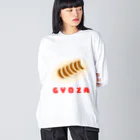 учк¡✼*のＧＹＯＺＡ(餃子) Big Long Sleeve T-Shirt