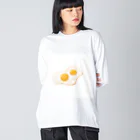 ゆるゆるショップの目玉焼き Big Long Sleeve T-Shirt