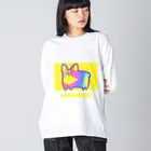 ｱ！！！ﾈｺﾁｬﾝ！！！！！！！！のゲーミングコーギー Big Long Sleeve T-Shirt