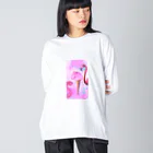 ねこやなぎのあいすくりーむ Big Long Sleeve T-Shirt