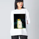 comme des léspaceのどっかの天文台 Big Long Sleeve T-Shirt