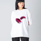 ムムムムンの足 Big Long Sleeve T-Shirt