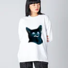 こいぬおじさんのおばけ猫 Big Long Sleeve T-Shirt