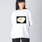 miyabi__rのふわふわめだまやき Big Long Sleeve T-Shirt