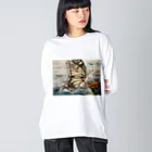 Biologyのアゲハ蝶 Big Long Sleeve T-Shirt